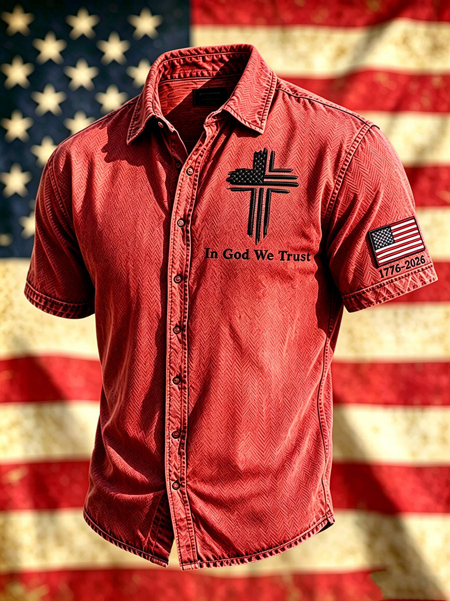 Men's US 250th Anniversary Short-Sleeve Shirt