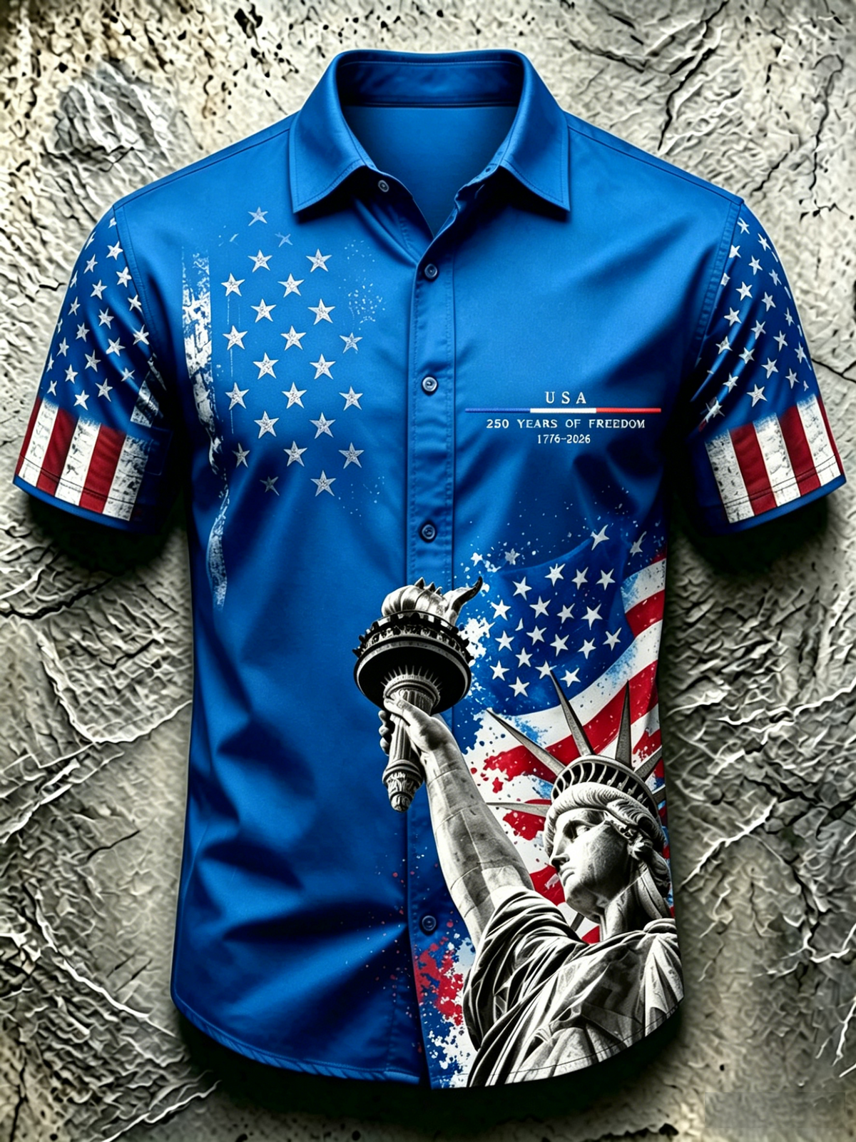 250Th Anniversary Commemorative Faith Printed Round Neck Top In The United States
