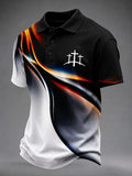 Men'S Retro Faith Commemorative Short Sleeved Shirt