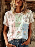 Women's Faith Print Casual T-shirt
