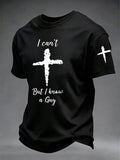 Men'S I Can't But I Know a Guy Printed Casual T-Shirt