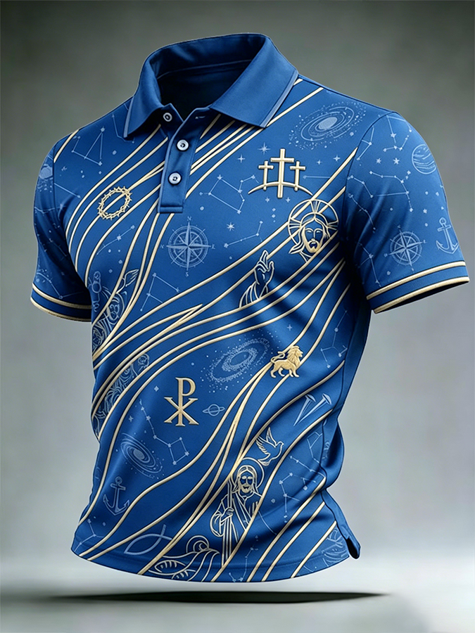 Men's Religious Beliefs Polo Shirt