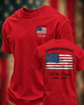 Men'S Casual 250Th Anniversary Commemorative Printed T-Shirt For The Founding Of The United States