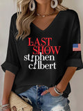Women'S Last Performance Waffle T-Shirt