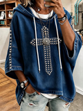 Women'S Faith Printed Casual Hoodie