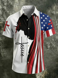 Men'S Faith Printed Casual Shirt