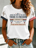 Women'S Religious Faith Floral Art Printed T-Shirt
