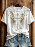 Women's Faith Cotton Linen Top