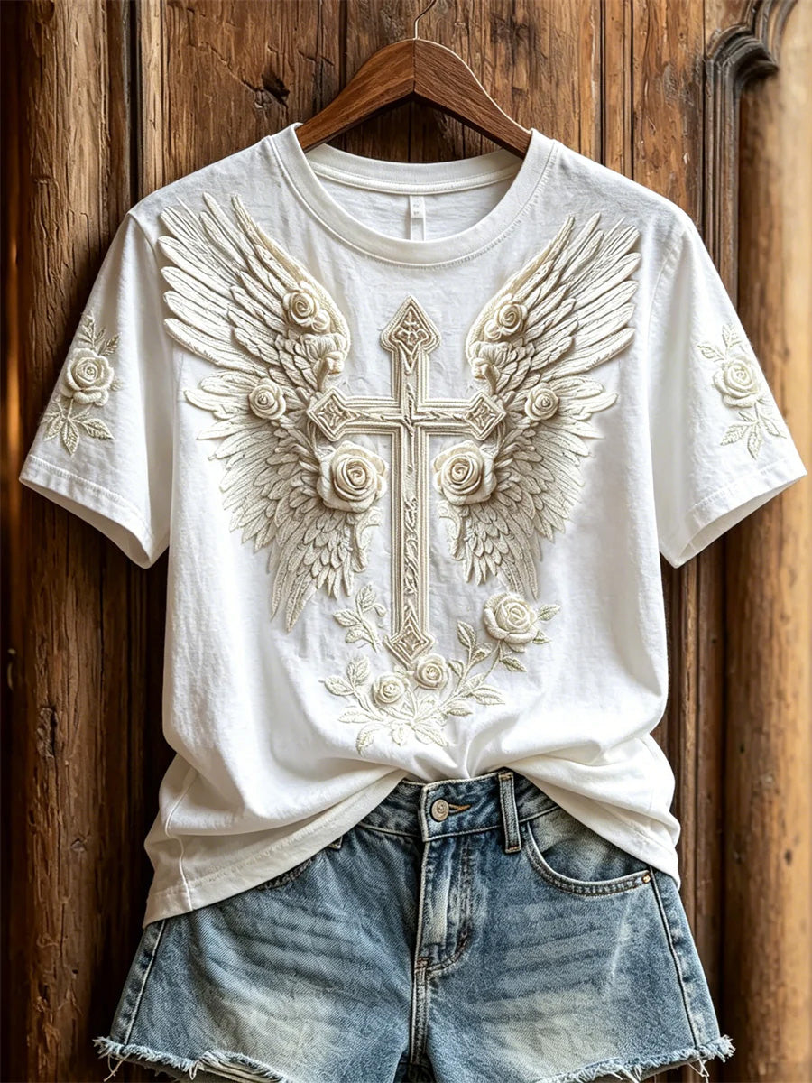 Women's Faith Cotton Linen Top