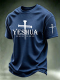 Men's Jesus The Way The Truth The Life Printed Casual T-shirt