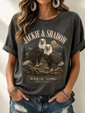 Women'S Jackie & Shadow Printed T-Shirt