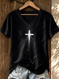 Women's Casual Print Short-Sleeve T-Shirt