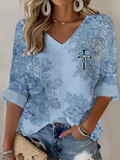 Women's USA 250 Christian Patriotic Casual T-shirt