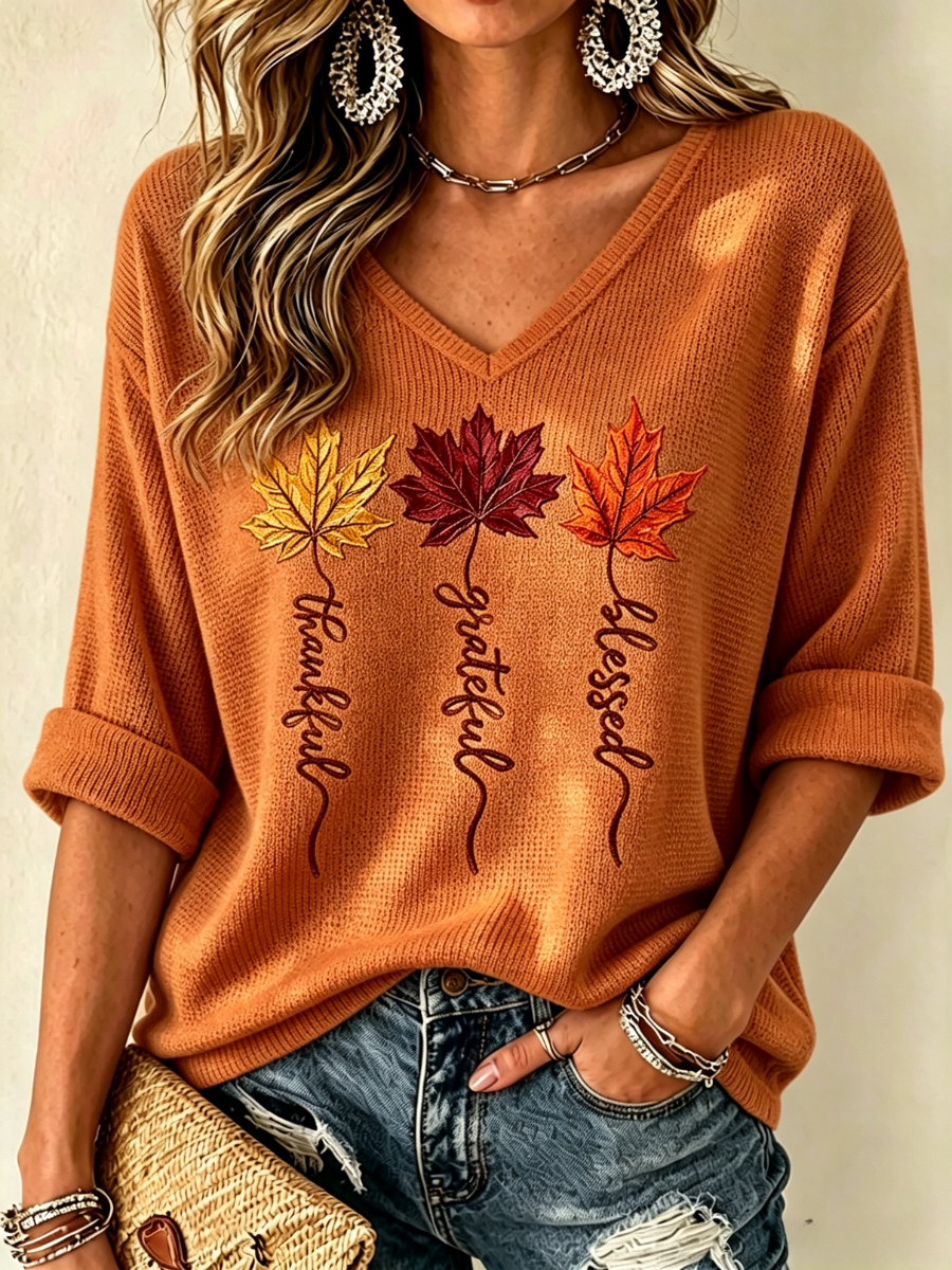 Women's Autumn Fall Printed Top