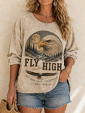Women's bald eagle Jackie Top