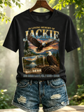 Women's Jackie Forever Our Queen Print T-Shirt
