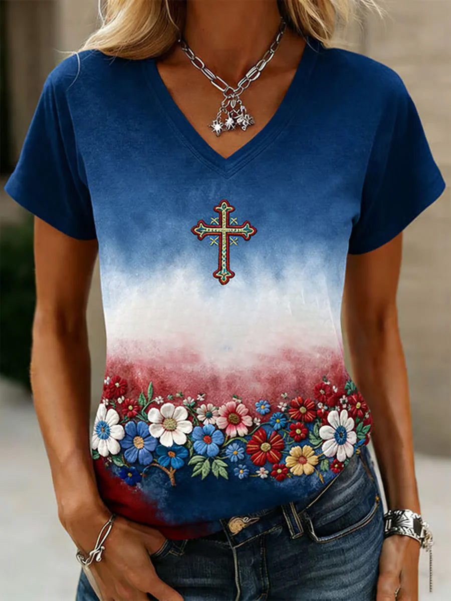Women's Faith Printed T-shirt