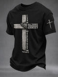 Men'S Faith Printed T-Shirt