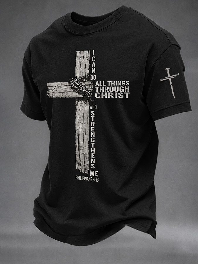 Men'S Faith Printed T-Shirt