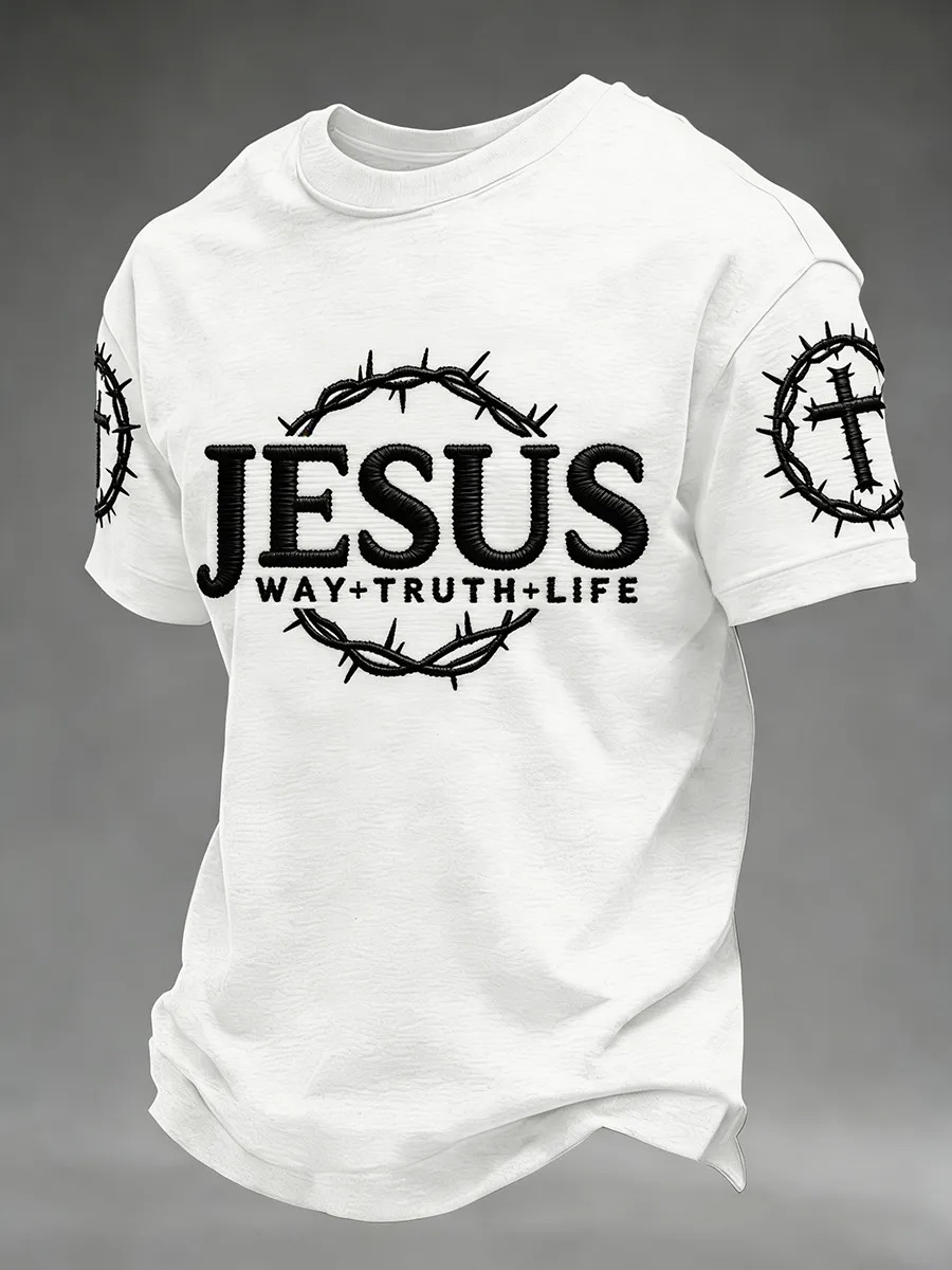 Men'S Casual American Flag Only God Can Judge Me Printed Shirt