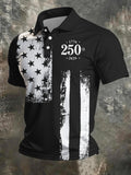 Men's America Flag Printed T-Shirt