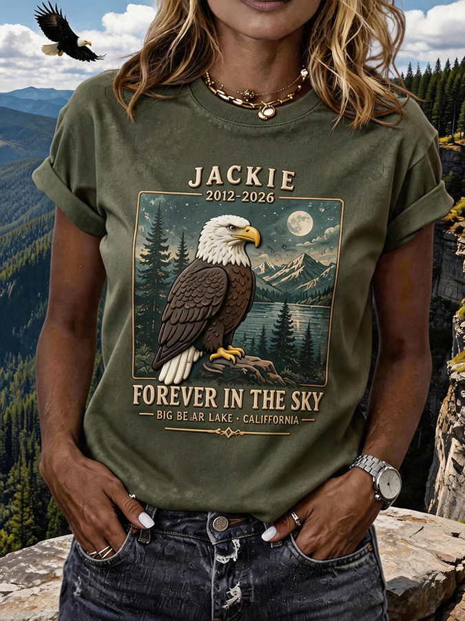 Women's Jackie Forever Our Queen Print T-Shirt