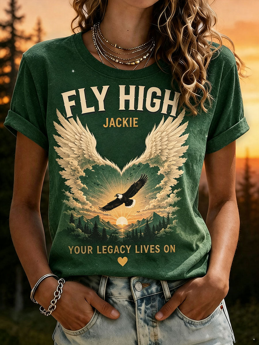 Deepest Condolences To Jackie, May You Rest In Peace. Printed T-Shirt