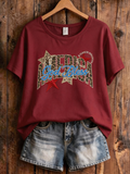 Women'S God Bless America T-Shirt