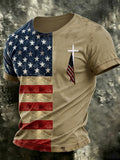 Men's USA Print T-Shirt