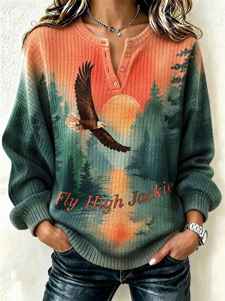 Jackie Fly Free Women's Casual Knit Top