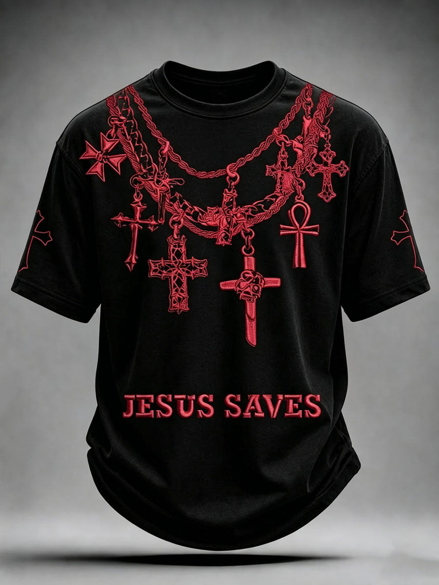 Men's Faith Printed short sleeves t-shirt