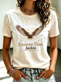 Women'S Casual Bald Eagle