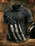 Men'S Independence Day Faith Casual Polo Shirt