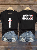 Women'S Faith Printed V-Neck T-Shirt