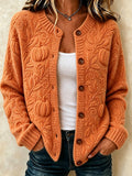 Women's Casual Autumn Woolen Cardigan