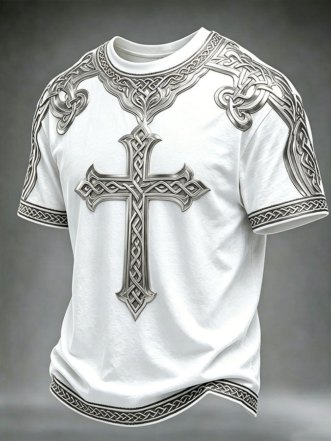 Men's Faith Print Short Sleeve T-Shirt