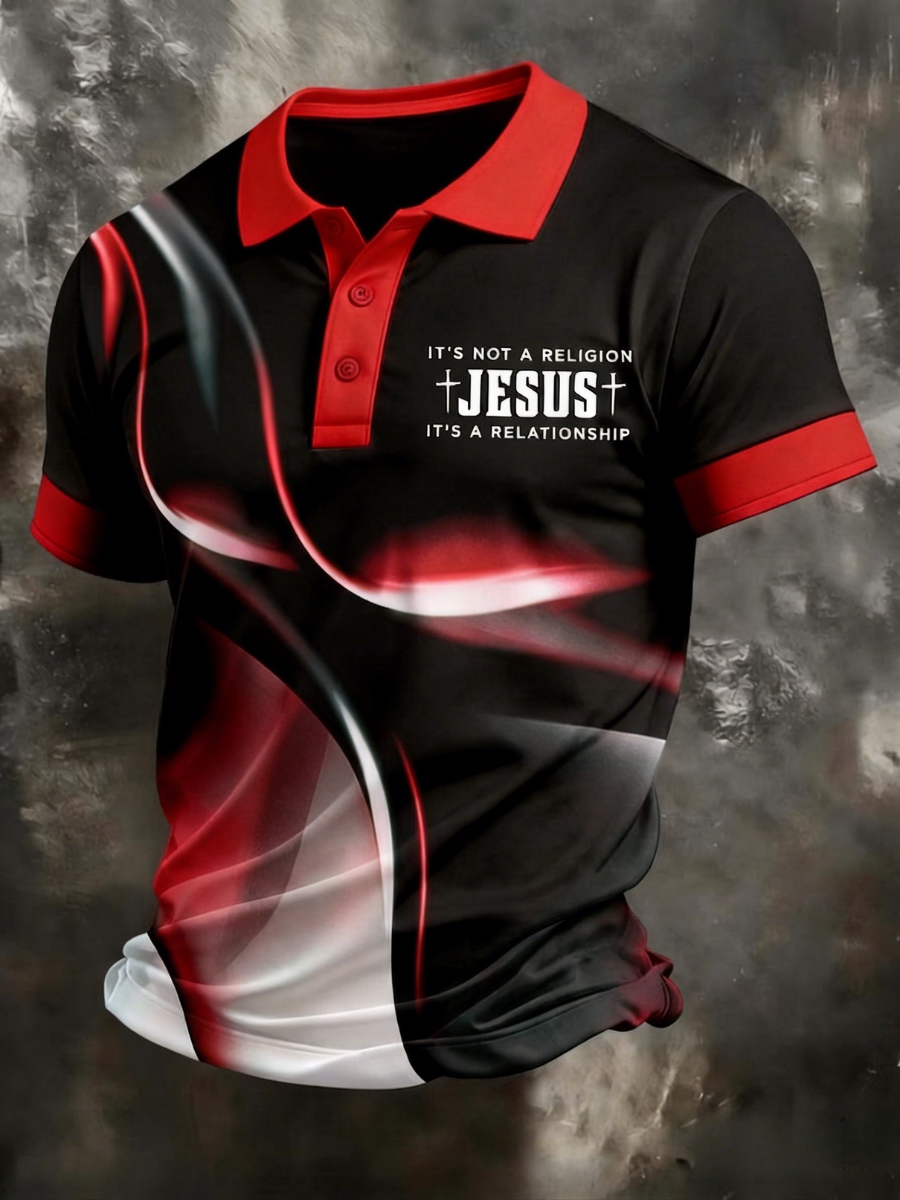Men's 250Th Anniversary Faith Casual Polo Shirt