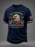 Men's USA 250th Anniversary Printed T-shirt