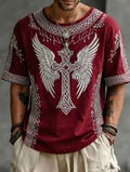 Men'S Casual Faith Patriotic T-Shirt