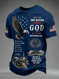 250Th Anniversary Commemorative Faith Printed Round Neck T-Shirt In The United States