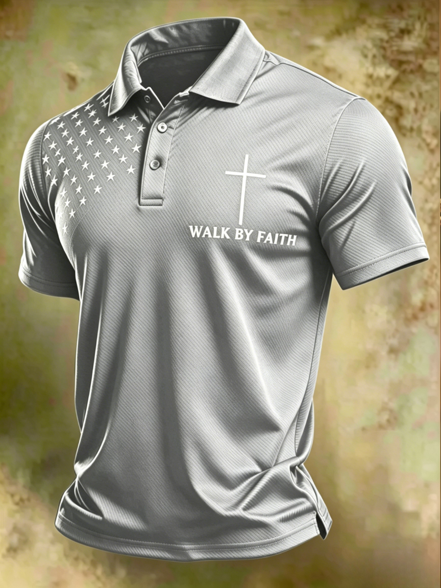 Men's 250th Anniversary Faith Casual Collar Shirt