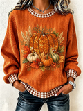 Women'S Casual Printed Sweatshirt
