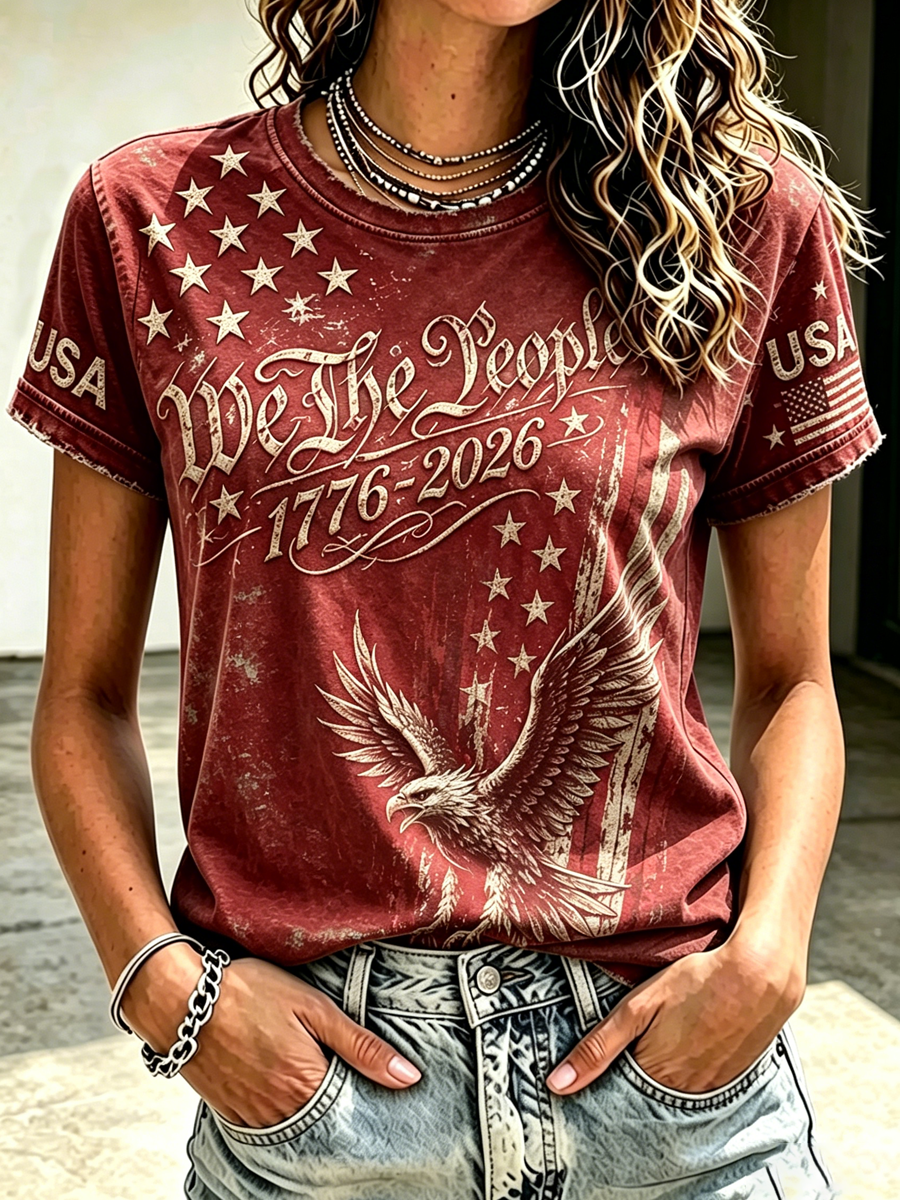 Women'S 250Th Anniversary Printed Top In The United States