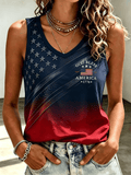 Women'S Casual Faith Graphic Print Tank Top