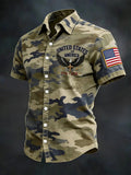 Men's US Independence Day Casual Print T-shirt