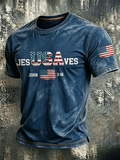 250Th Anniversary Commemorative Faith Printed Round Neck T-Shirt In The United States