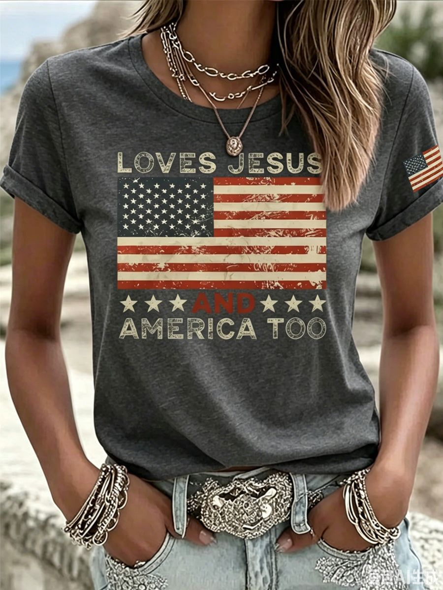 Women's Faith 250th Printed T-shirt