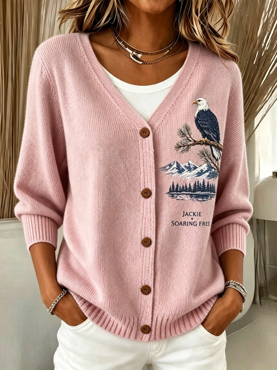 Women's Eagle Jackie Pattern Knit Sweater