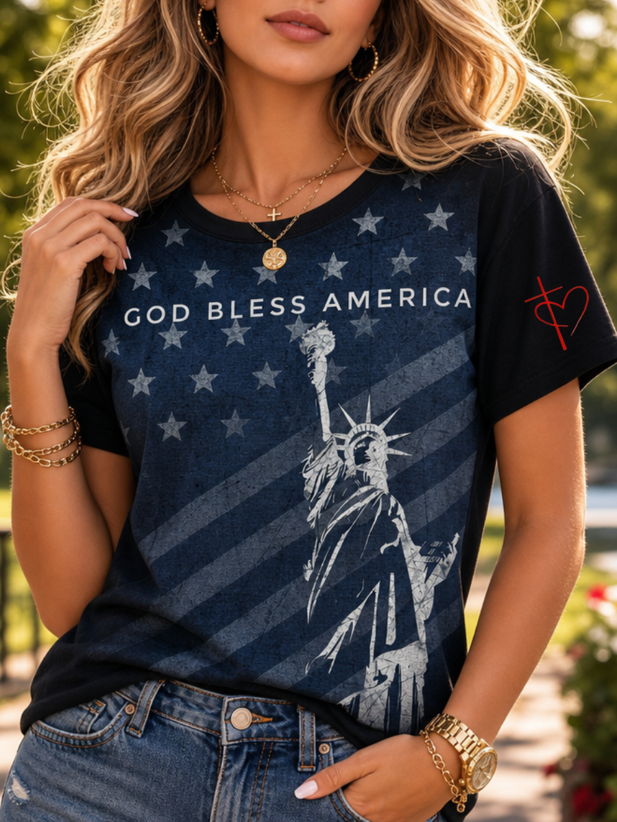 Women's USA 250th Celebration Short Sleeved T-Shirt