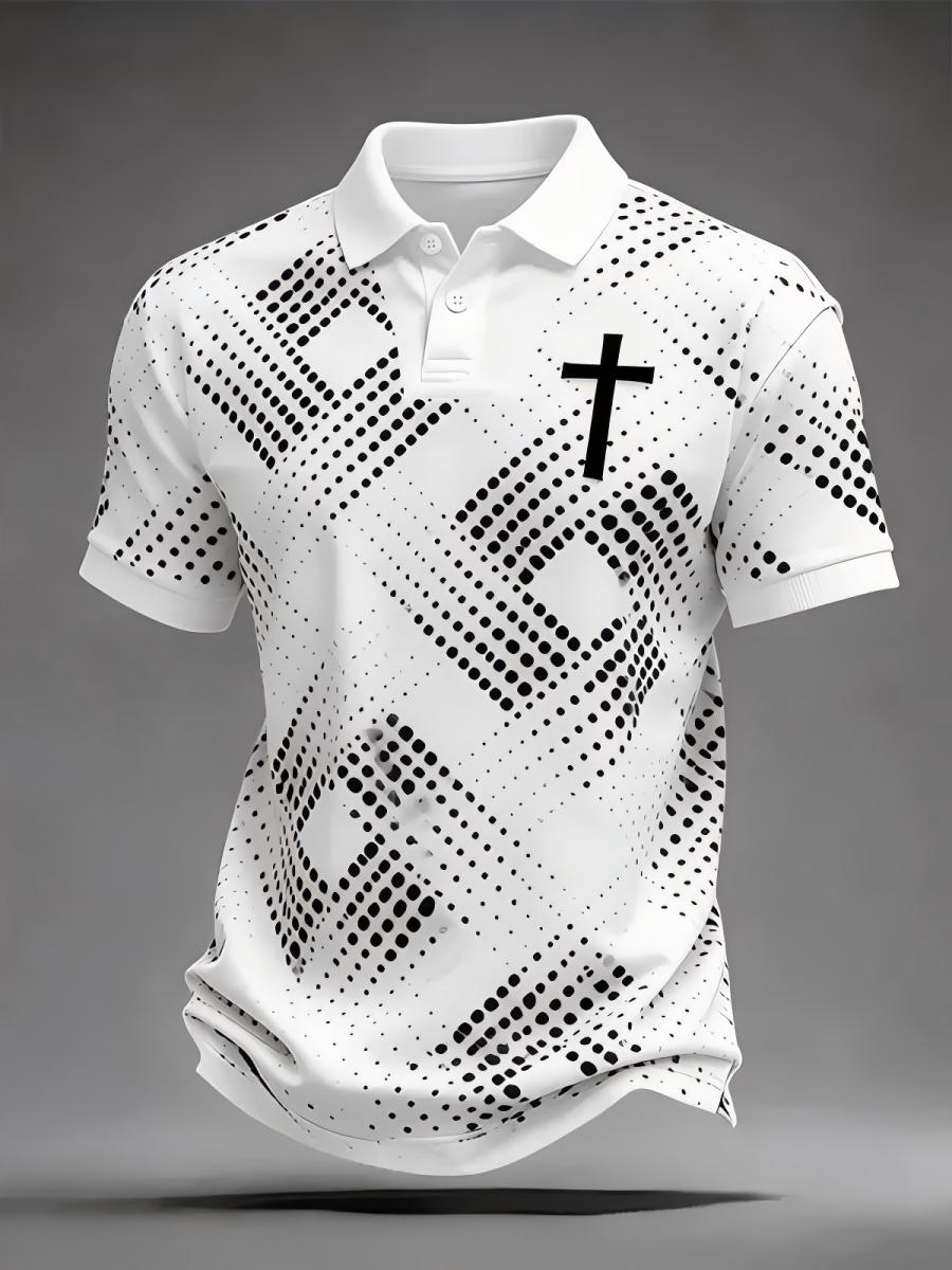 Men'S Faith Short Sleeved Polo Shirt